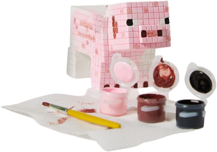 Minecraft Paint Your Own Figurines Arts and Crafts Set for Boys and Girls