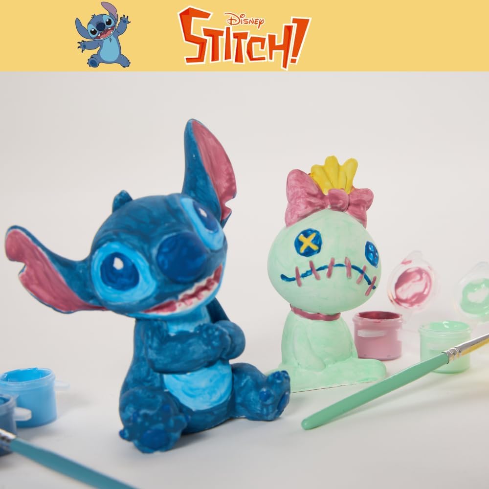 Disney Stitch DIY Paint Your Own Figurines Arts and Crafts Set for Boys and Girls