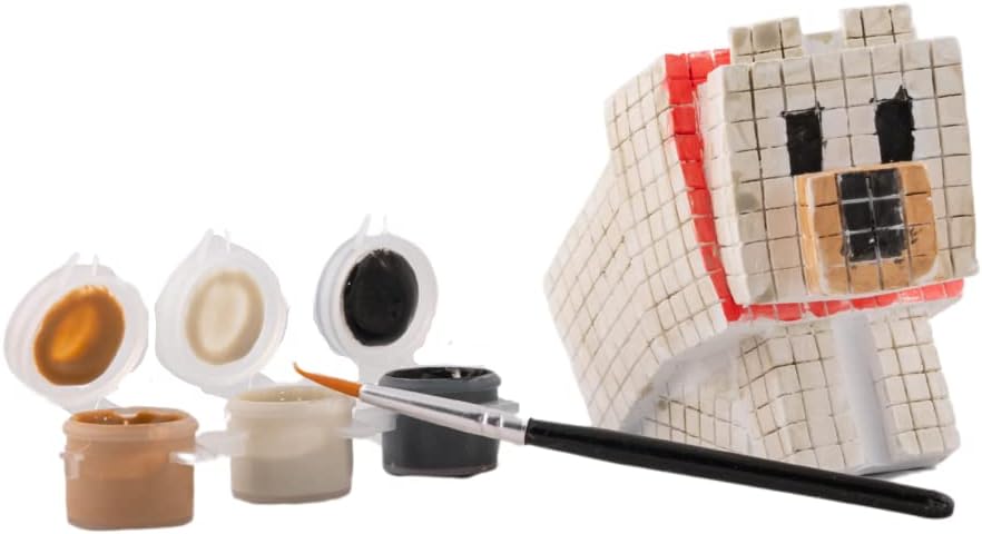 Minecraft Paint Your Own Figurines Arts and Crafts Set for Boys Girls