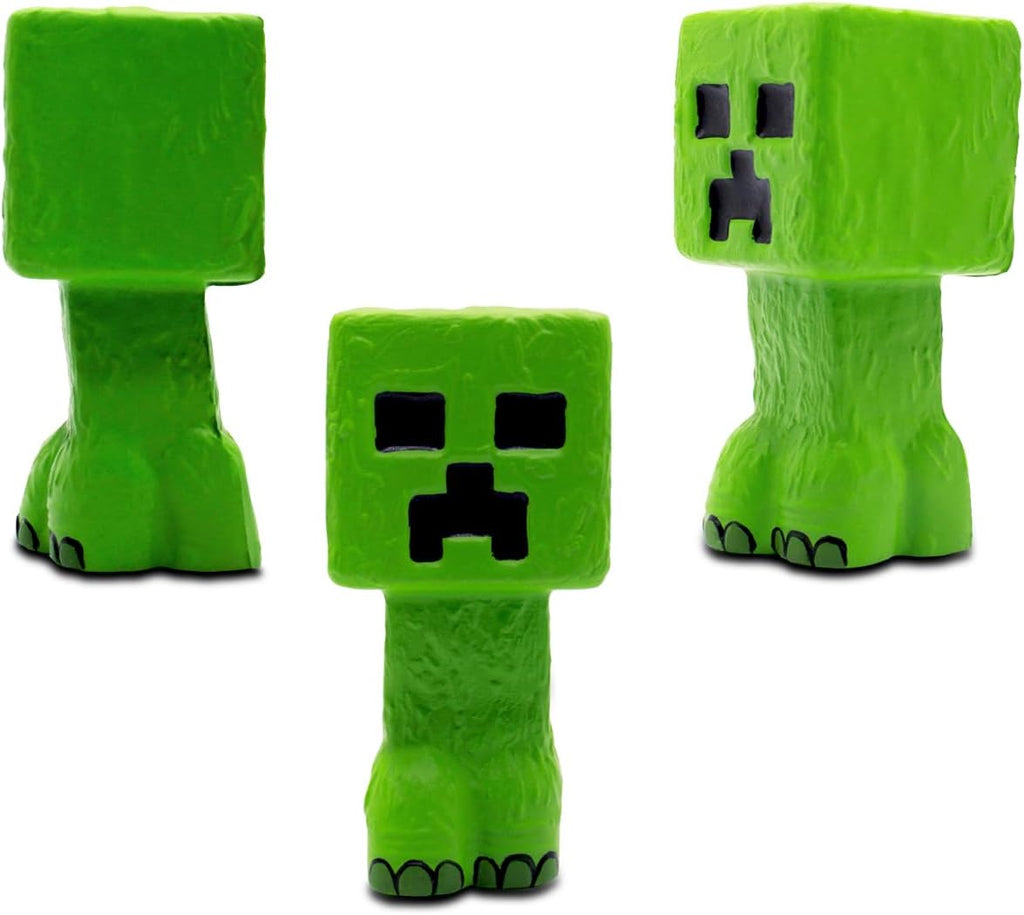 Minecraft Movie SquishMe Squishy Toy – Officially Licensed Stress Relief Squeeze Toy for Kids & Adults, Slow Rising, Collectible Gift for Gamers, Desk & Fidget Use