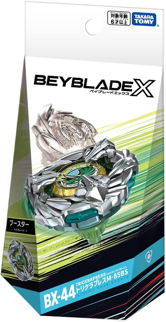 Beyblade X BX-44 Booster Tricera Press M-85BS