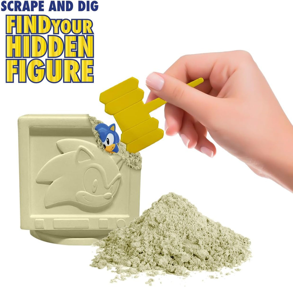 The Hedgehog Minekit – Licensed Dig‑and‑Discover Toy with Amy’s Hammer, 7 Figure Mystery (Includes Rare Gold‑Plated Super Sonic) Just Toys