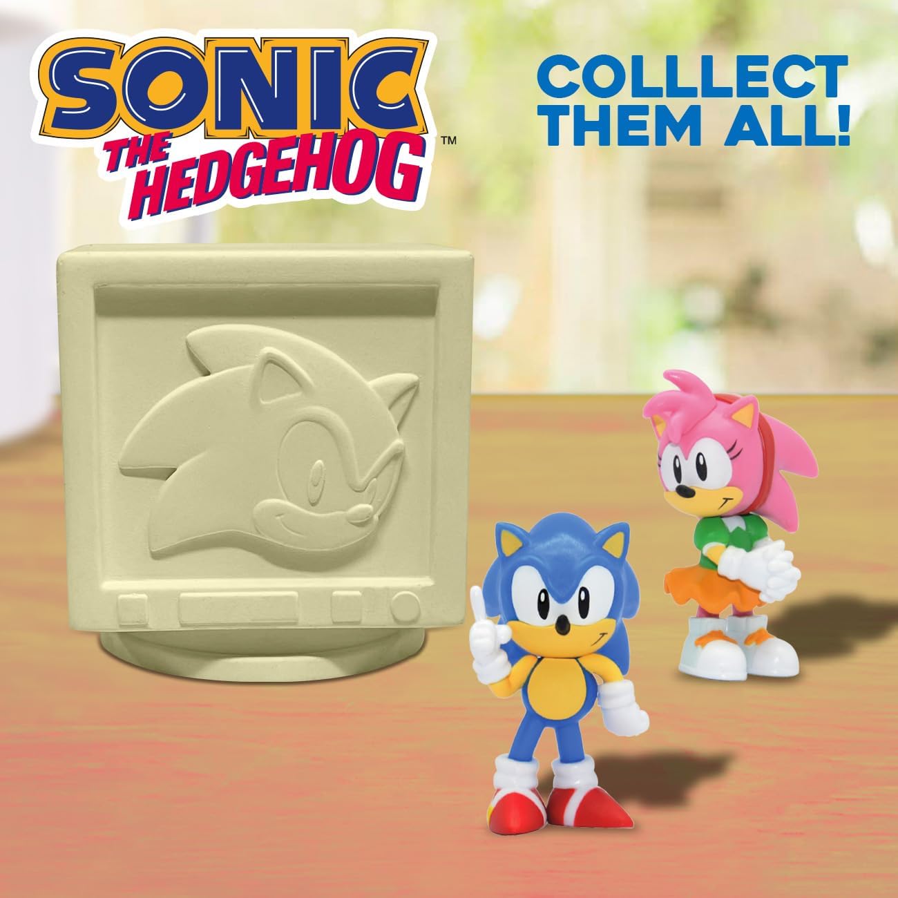 The Hedgehog Minekit – Licensed Dig‑and‑Discover Toy with Amy’s Hammer, 7 Figure Mystery (Includes Rare Gold‑Plated Super Sonic) Just Toys