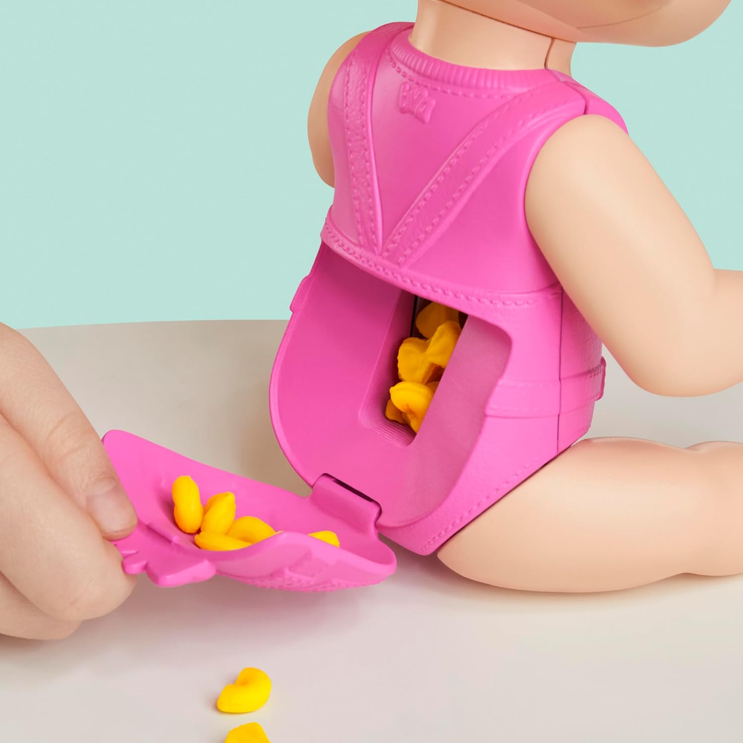 Dinnertime Creations, Blonde Hair Doll with Play Food Accessories, 11 inches, Toys for 3+ Year Old Girls and Boys