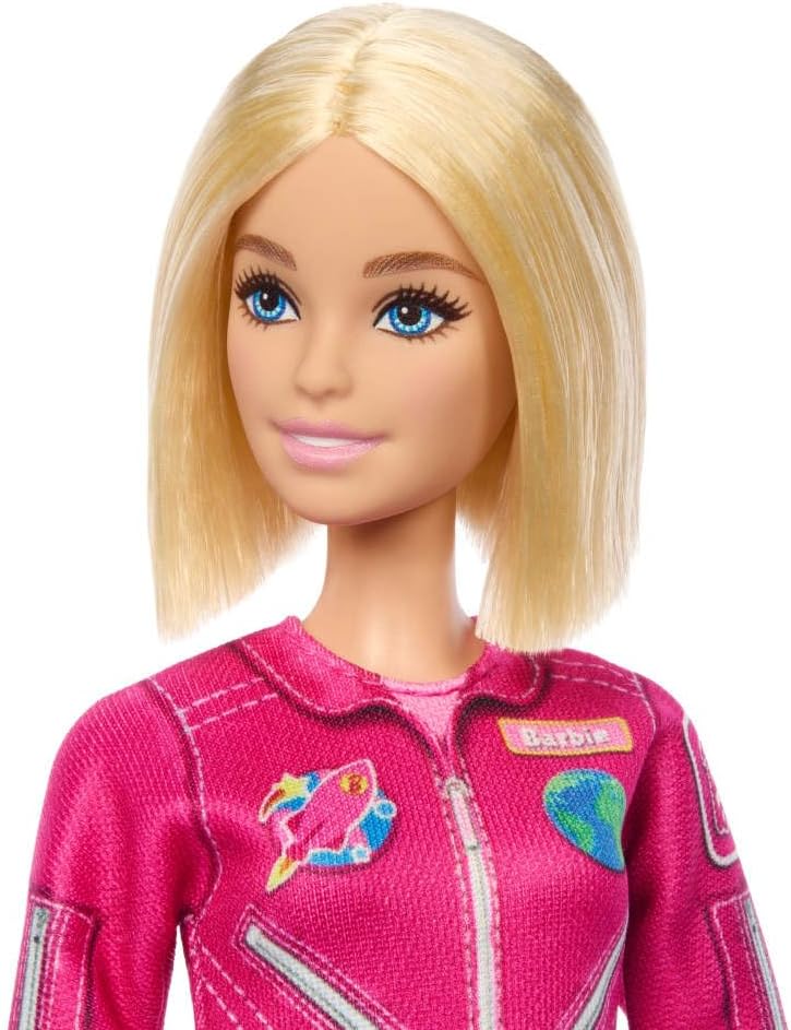 Careers Astronaut Fashion Doll Wearing Removable Look with Pink Spacesuit & Shoes, Plus Helmet Accessory, 2026 Career of The Year