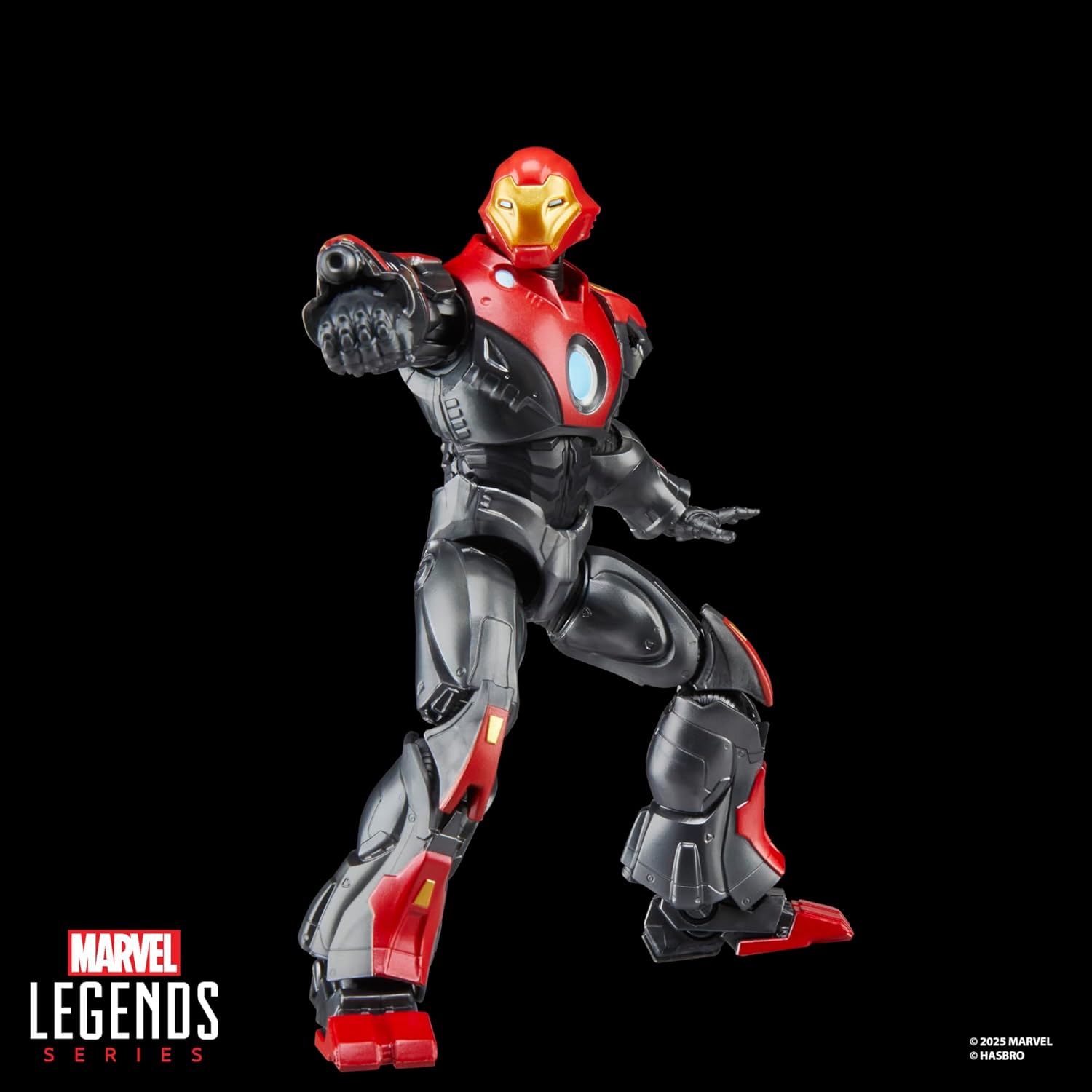Series Ultimate Iron Man, Comics-Inspired Collectible 6-Inch Scale Action Figure with Character-Sized Comic Accessory