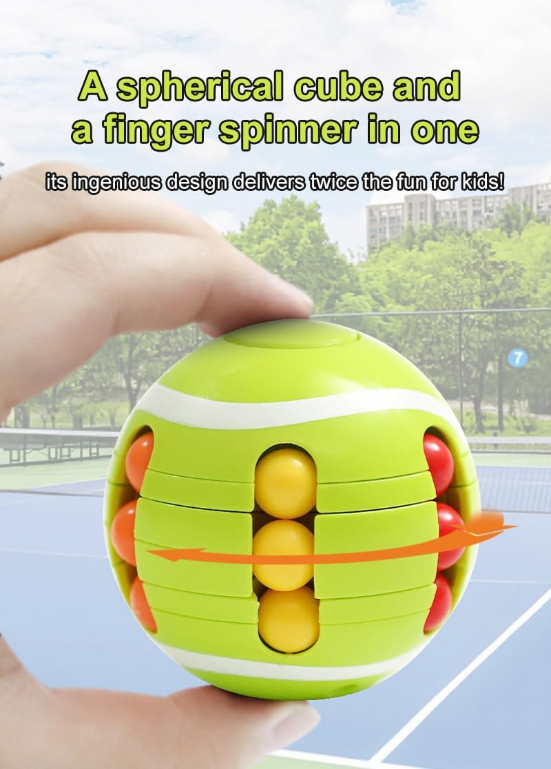 Puzzle Sport Ball Toys - 3D Brain Teasers and Puzzle Games for Kids and Adults, Travel Games for Ages 3+, Intelligence 2.5" Small Magic Bead, Hand Sport, Adult Relieve Stress, Easter Gifts for Boys
