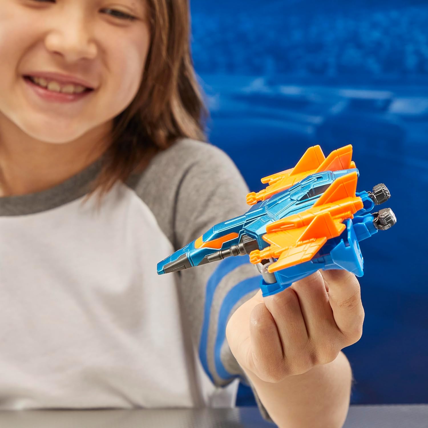 One Robot Battlers Sentinel Prime, 4.5-Inch Robot Action Figure, Interactive Toys for Boys and Girls Ages 6 and Up