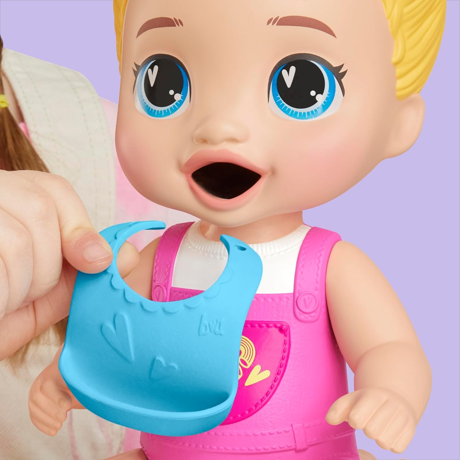 Dinnertime Creations, Blonde Hair Doll with Play Food Accessories, 11 inches, Toys for 3+ Year Old Girls and Boys
