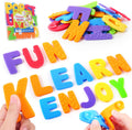 Alphabet Sensory Toys for Kids Toddler: Textured Fidget Toys with Sucion Cup - ABC Educational Toy Preschool Learning Activity - Fidget for Classroom Autistic - Stocking Stuffers