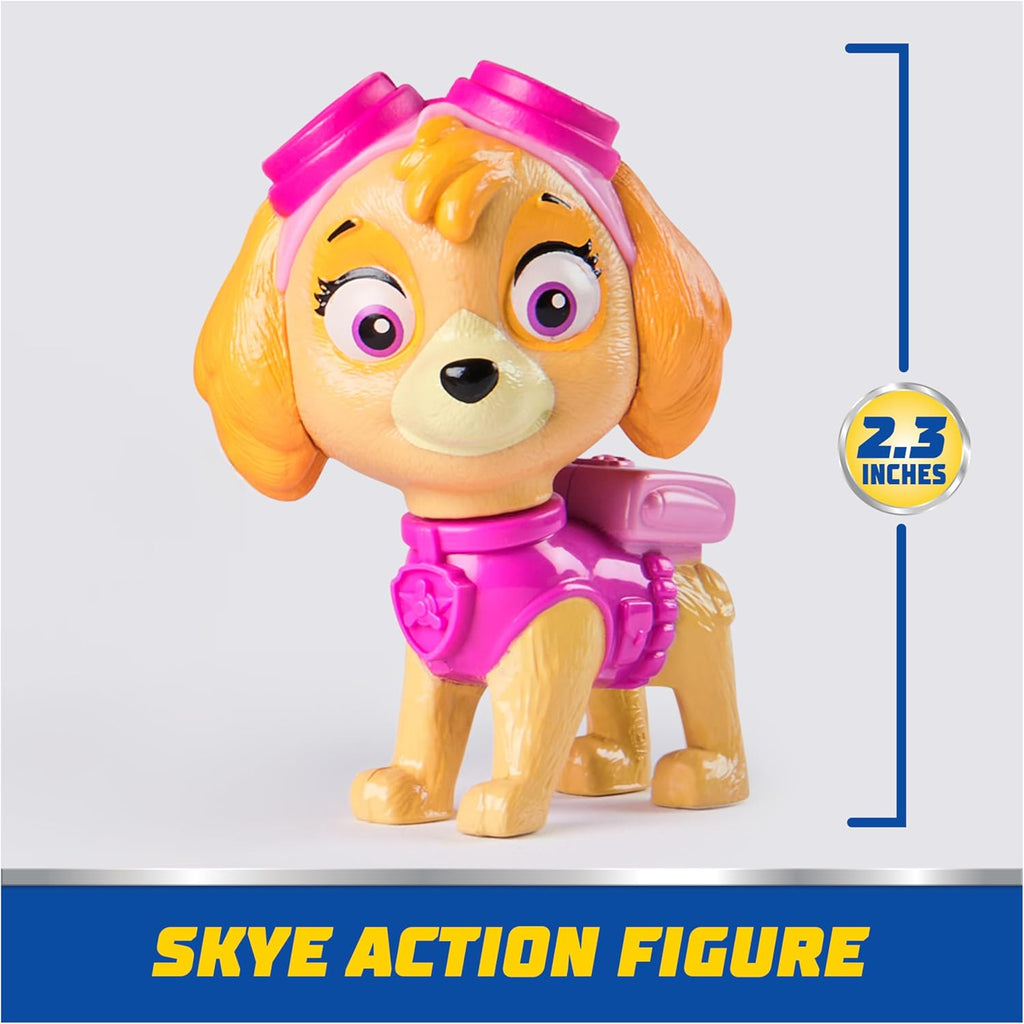 Skye’s Helicopter, Toy Vehicle with Collectible Action Figure, Sustainably Minded Kids Toys for Boys & Girls Ages 3 and Up