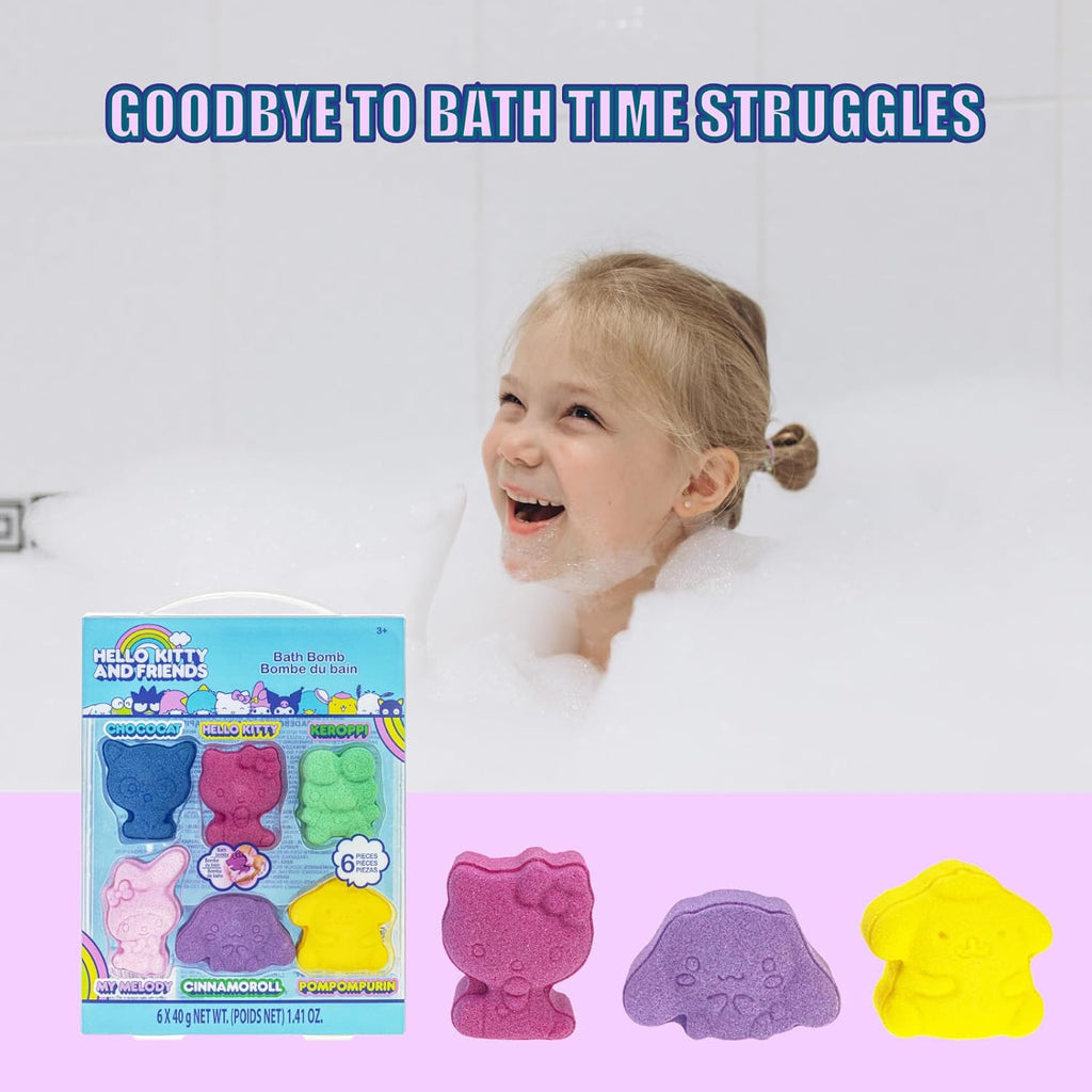 Care Bears 6 Pack Bubblegum Scented Bath Bombs - Ages 3+ Character Molded Bath Bombs – Fun & Bright Colors - Great Birthday Gifts, Stocking Stuffers, Slumber Parties, Spa Days & More by Townley Girl