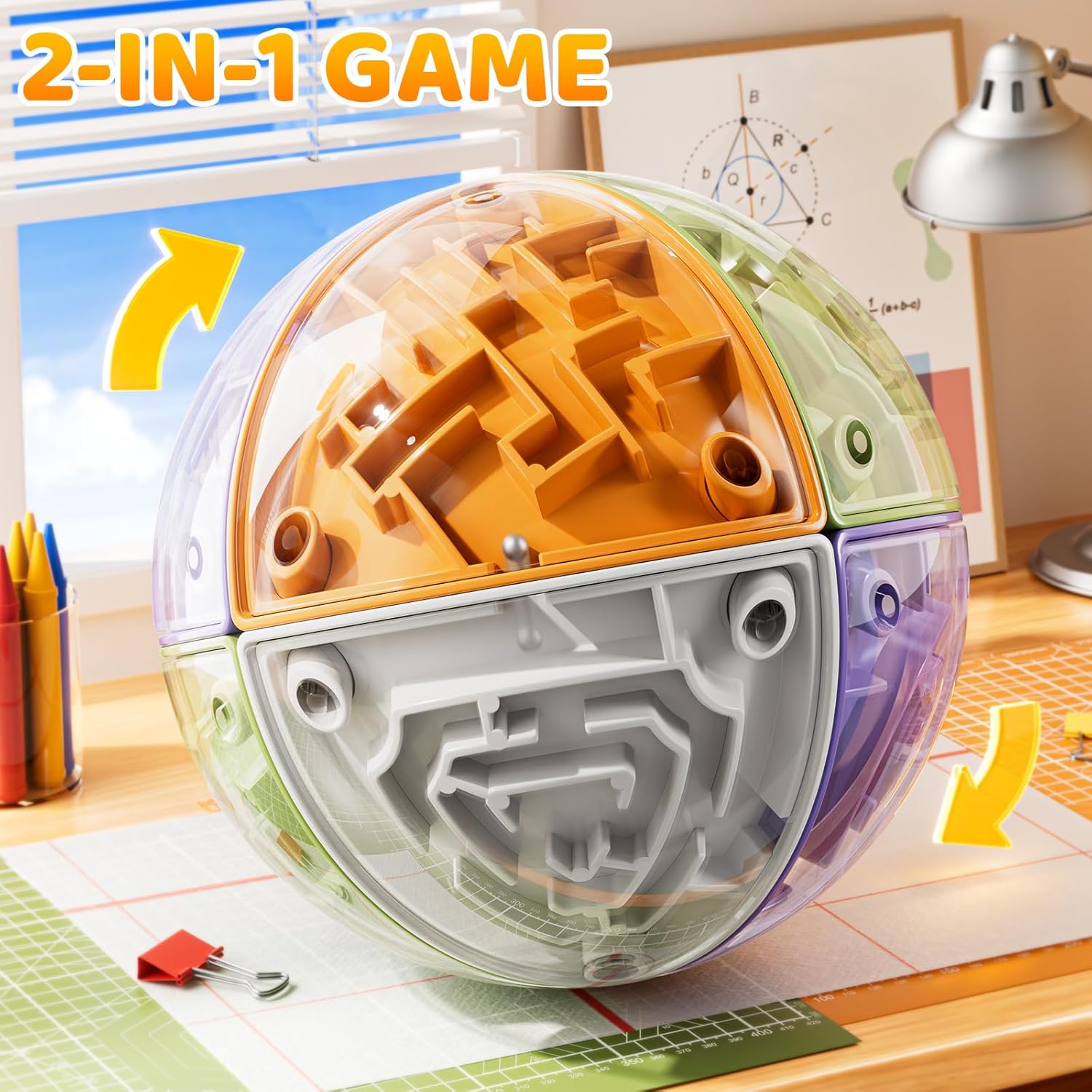 3D Cube Puzzle for Kids 5-8 8-12, Color Matched Game, Education Sensory Toys Birthday Gift for Kids Adults 5 6 7 8 9+ Years Old Boys