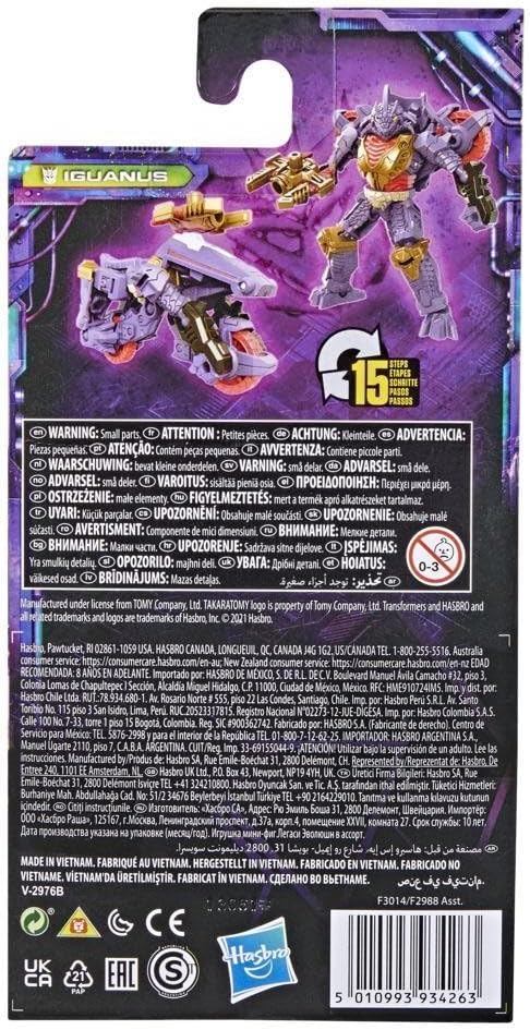 Toys Generations Legacy Core Iguanus Action Figure - Kids Ages 8 and Up, 3.5-inch