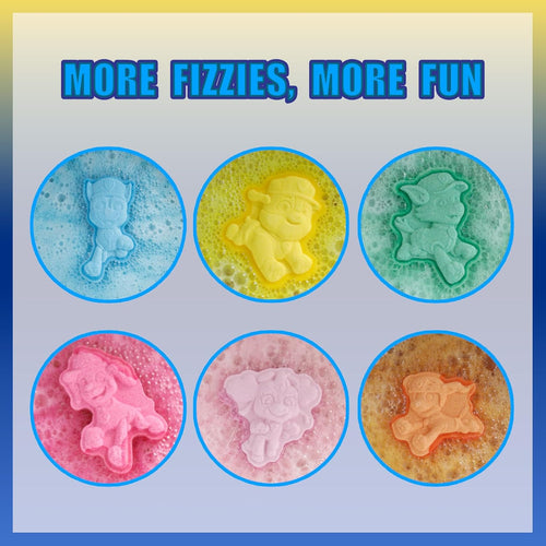 6 Pack Cucumber Melon Scented Bath Bombs Non-Toxic Character Molded Bath Bombs Fun and Bright Colors Great for Birthday Gifts, Stocking Stuffers, Slumber by Townley Girl