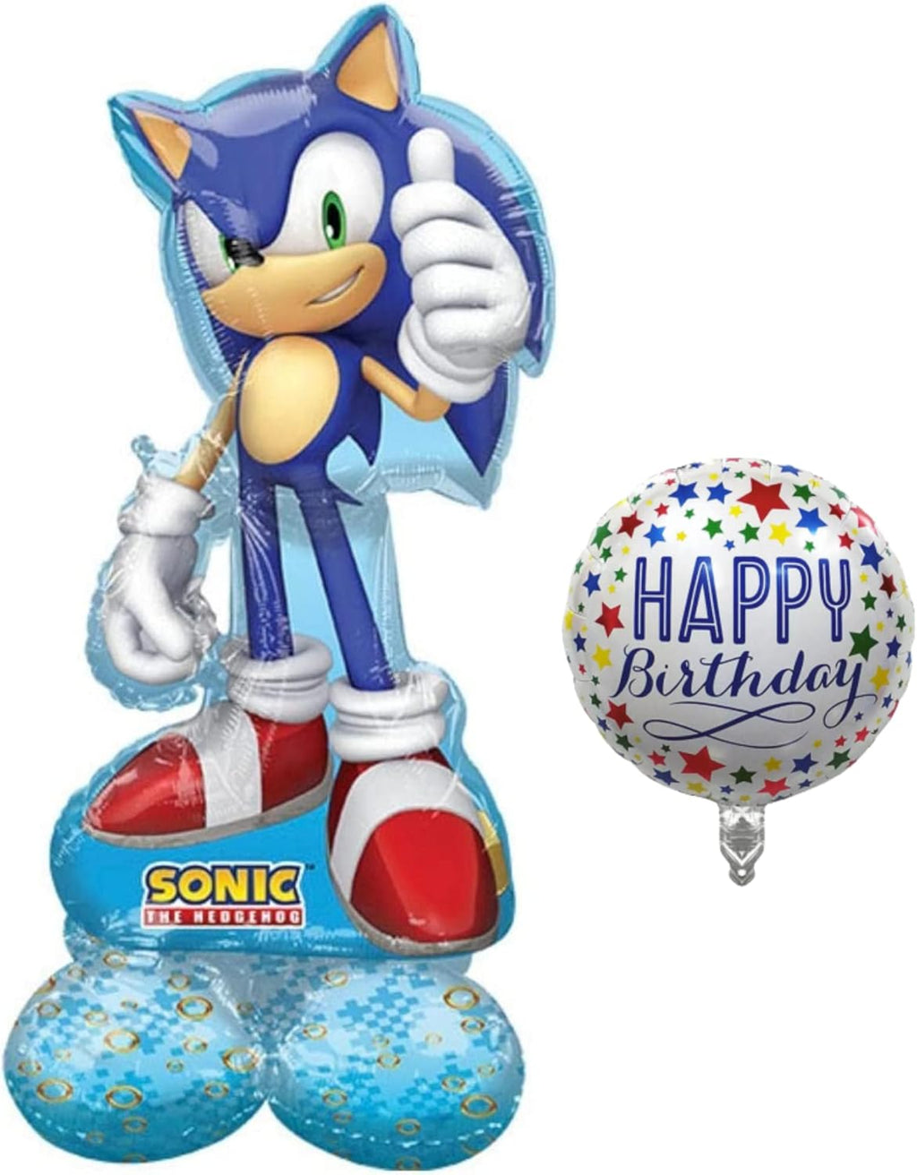 Sonic Airloonz Balloon Birthday Decoration - Sonic Party Supplies
