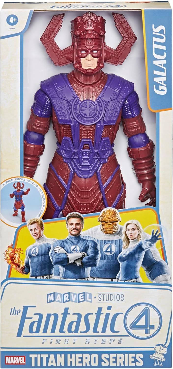 Studios Titan Hero Series The Fantastic Four: First Steps Galactus Action Figure, 12-Inch-Scale Super Hero Figures & Toys, 4+ Years
