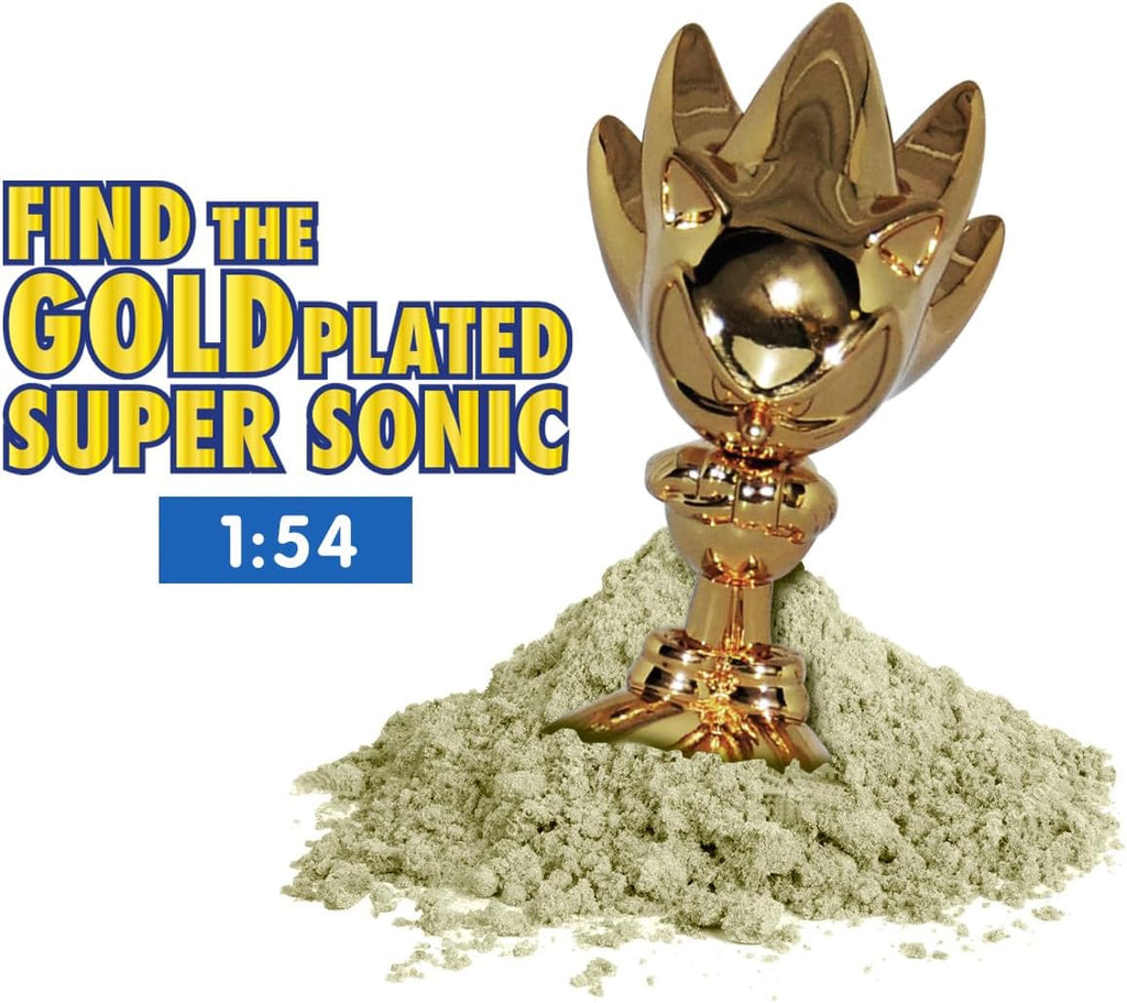 The Hedgehog Minekit – Licensed Dig‑and‑Discover Toy with Amy’s Hammer, 7 Figure Mystery (Includes Rare Gold‑Plated Super Sonic) Just Toys