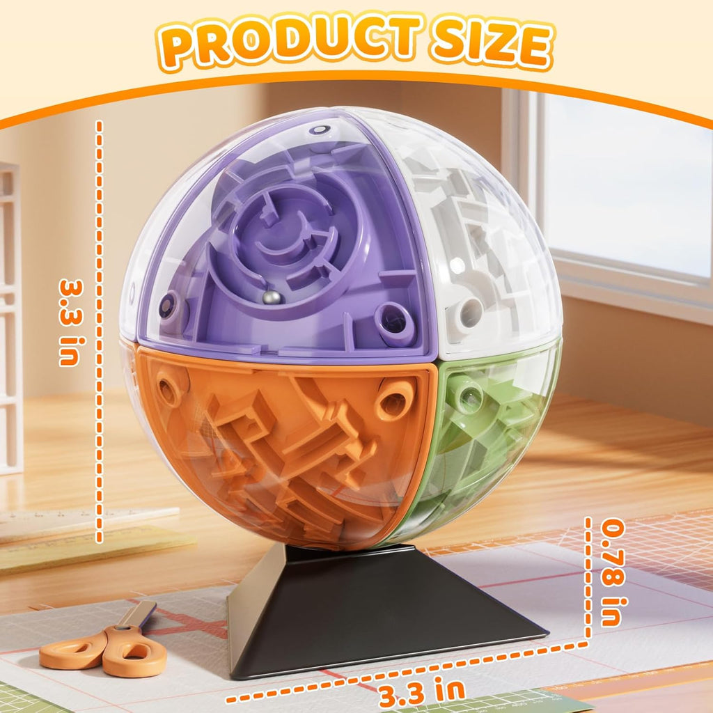 3D Cube Puzzle for Kids 5-8 8-12, Color Matched Game, Education Sensory Toys Birthday Gift for Kids Adults 5 6 7 8 9+ Years Old Boys