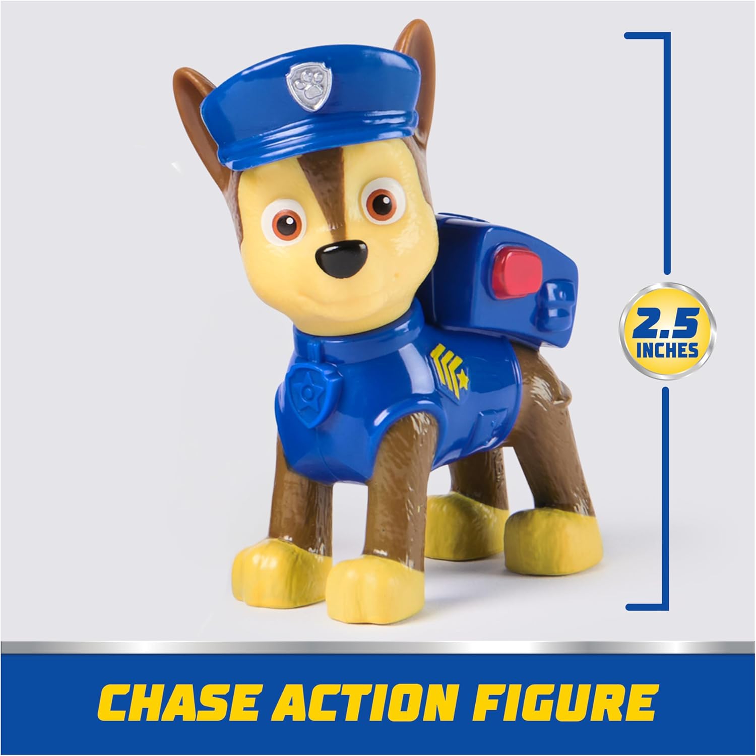 Chase’s Patrol Cruiser, Toy Car with Collectible Action Figure, Sustainably Minded Kids Toys for Boys & Girls Ages 3 and Up