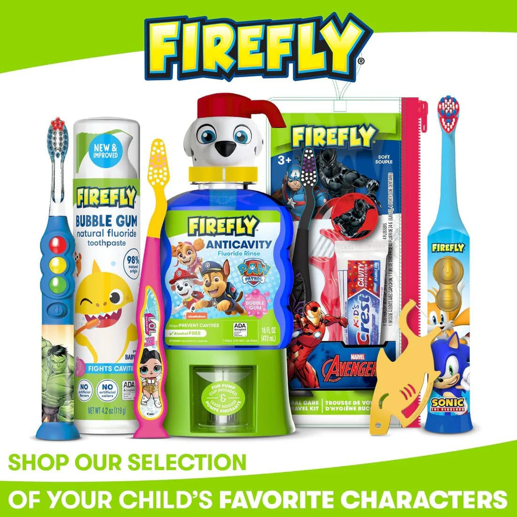 Clean N' Protect, Sonic The Hedgehog Toothbrush with 3D hygienic Cover, Premium Soft Bristles, Anti-Slip Grip Handle, Battery Included, Ages 3+, 3 Piece Set