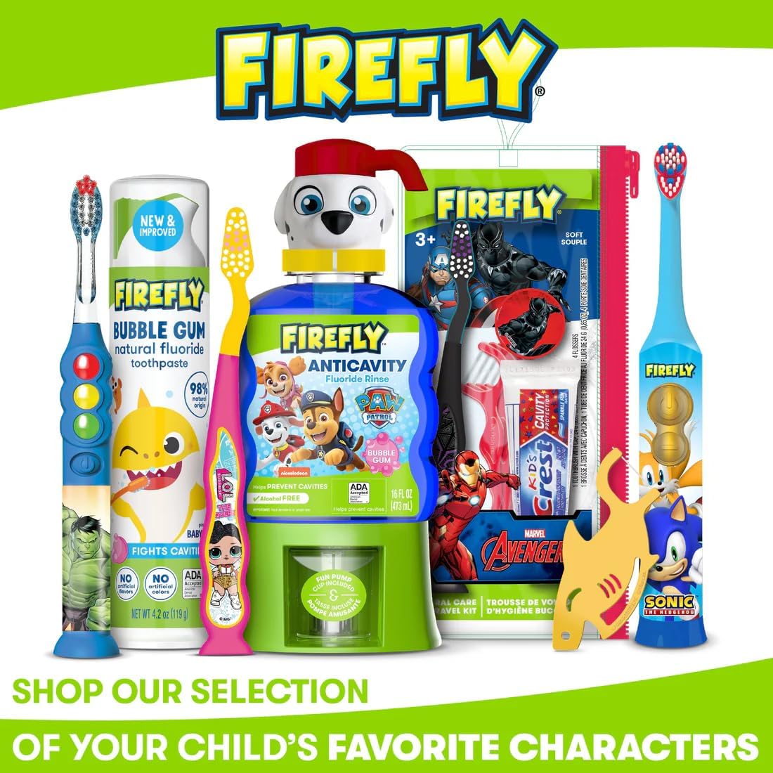 Clean N' Protect, Sonic The Hedgehog Toothbrush with 3D hygienic Cover, Premium Soft Bristles, Anti-Slip Grip Handle, Battery Included, Ages 3+, 3 Piece Set