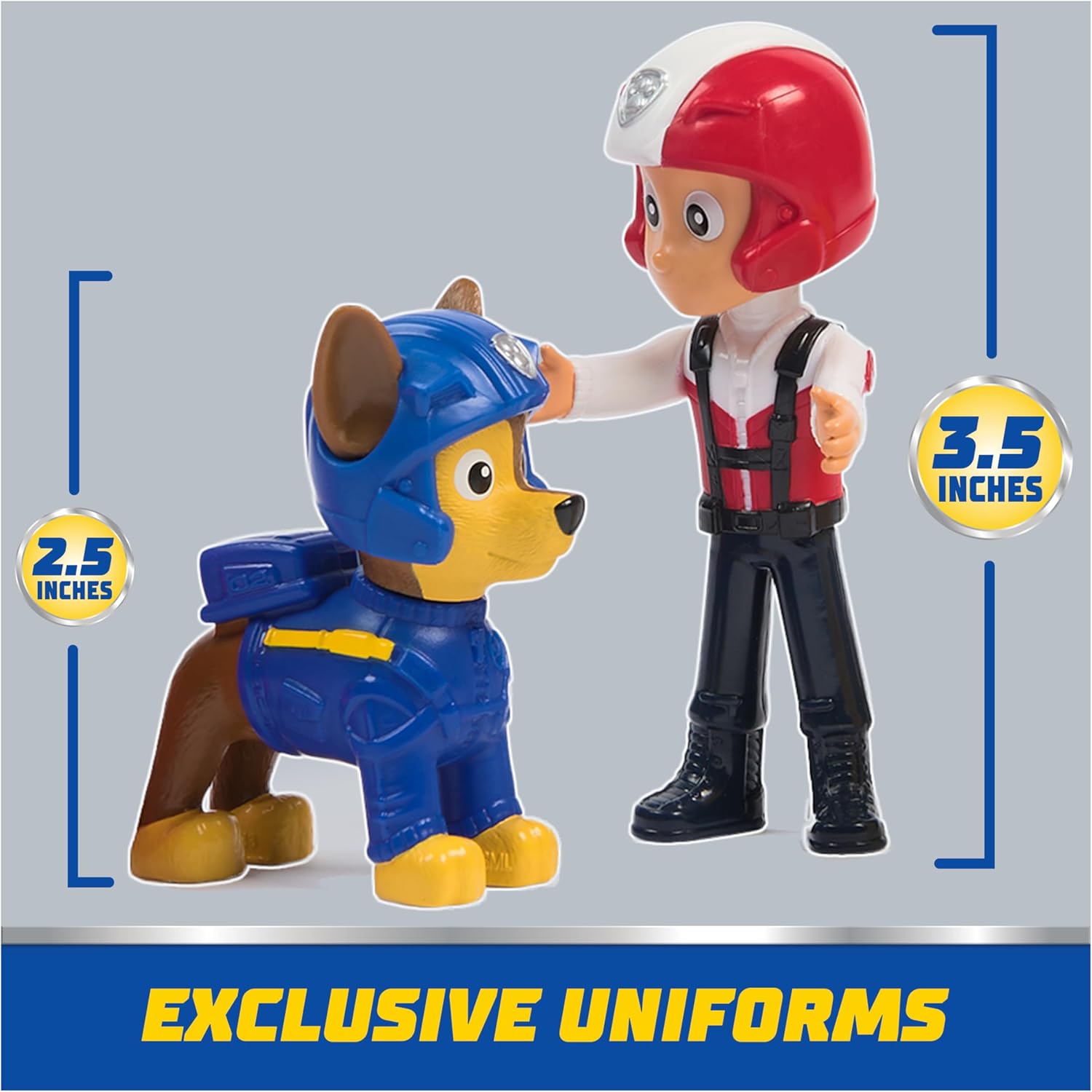 Air Rescue Toy Figures Gift Pack, with 7 Collectible Action Figures, Kids Toys for Boys & Girls Ages 3 and up