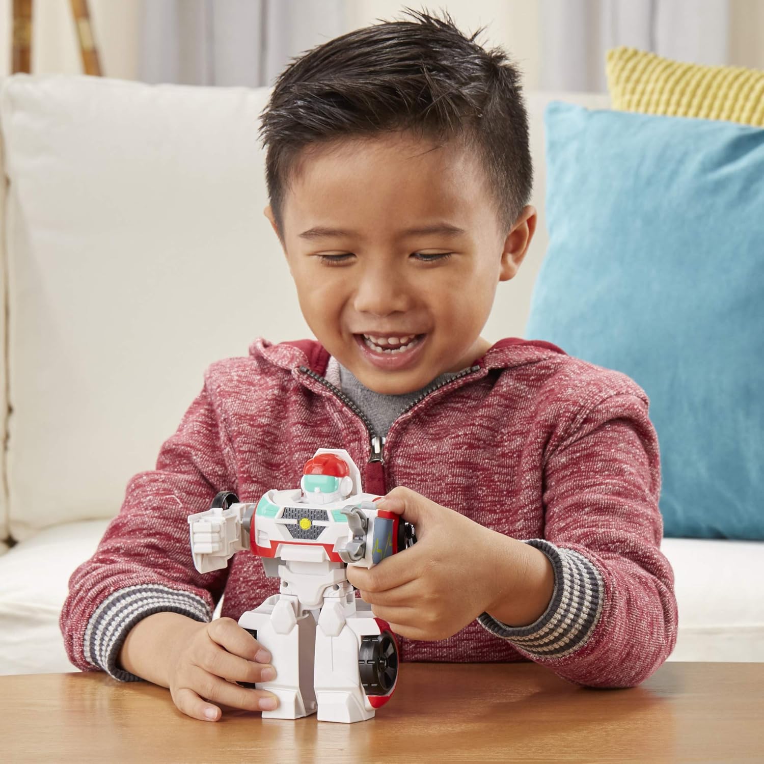 Playskool Heroes Rescue Bots Academy Medix The Doc-Bot Converting Toy Robot, 6-Inch Collectible Action Figure Toy for Kids Ages 3 and Up (Amazon Exclusive)