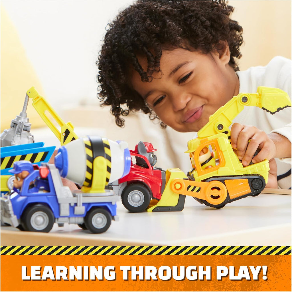Charger’s Crane Grabber Toy Truck with Movable Parts and a Collectible Action Figure, Kids Toys for Ages 3 and Up