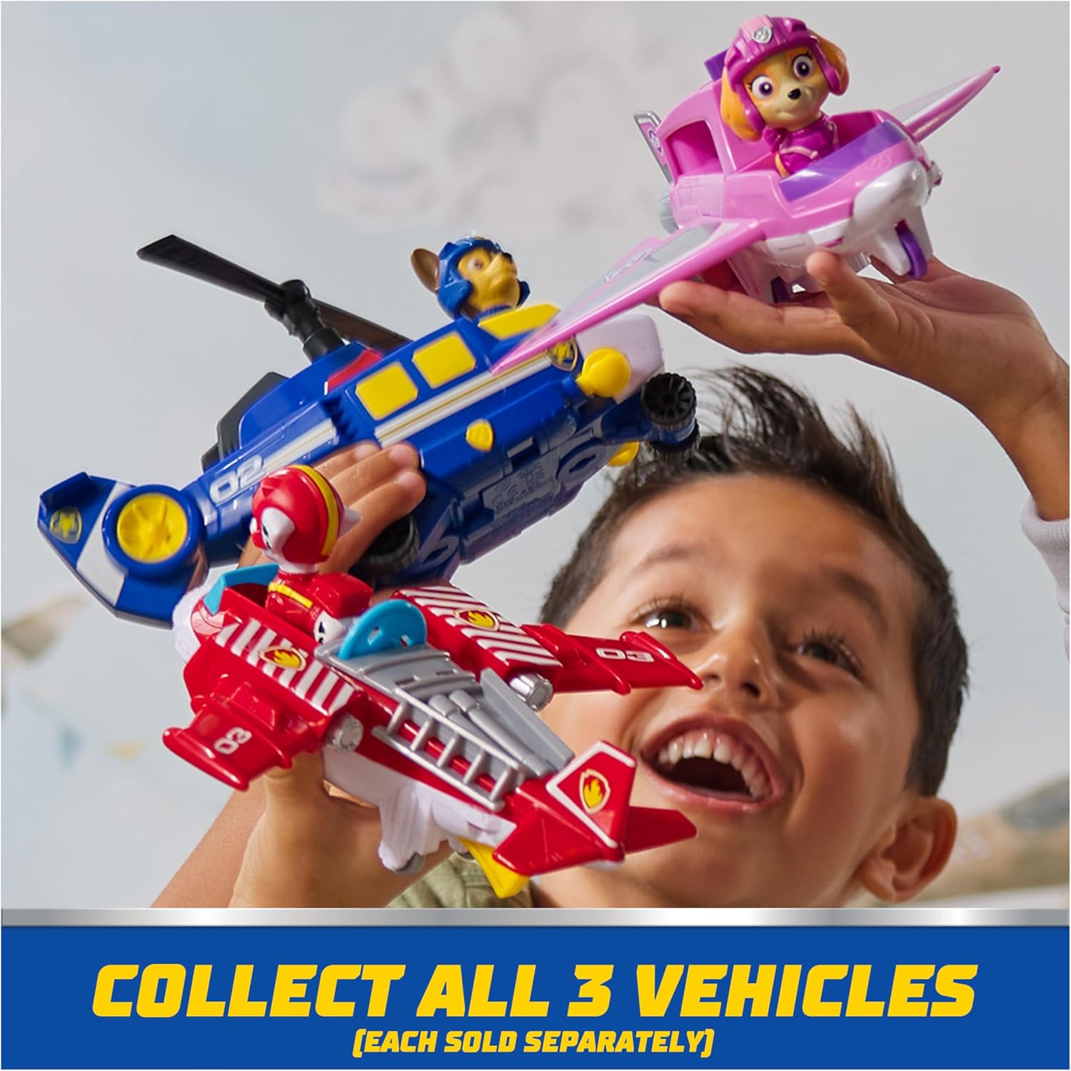 Air Rescue Skye Action Figure & Hero Claw Jet Plane with Retractable Claw, Rescue Basket & Bunny, Kids Toys for Boys & Girls Ages 3+