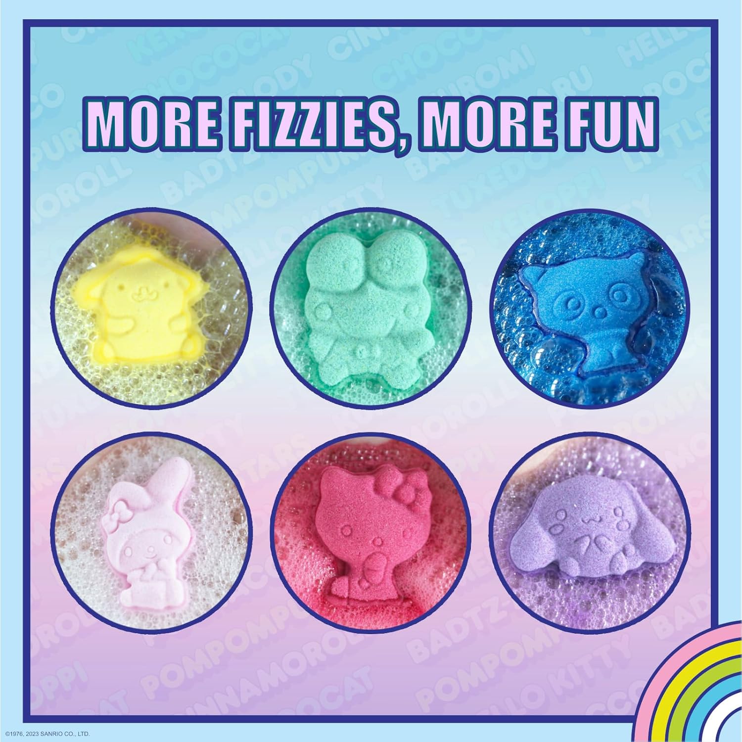 Care Bears 6 Pack Bubblegum Scented Bath Bombs - Ages 3+ Character Molded Bath Bombs – Fun & Bright Colors - Great Birthday Gifts, Stocking Stuffers, Slumber Parties, Spa Days & More by Townley Girl