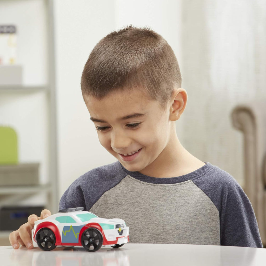 Playskool Heroes Rescue Bots Academy Medix The Doc-Bot Converting Toy Robot, 6-Inch Collectible Action Figure Toy for Kids Ages 3 and Up (Amazon Exclusive)