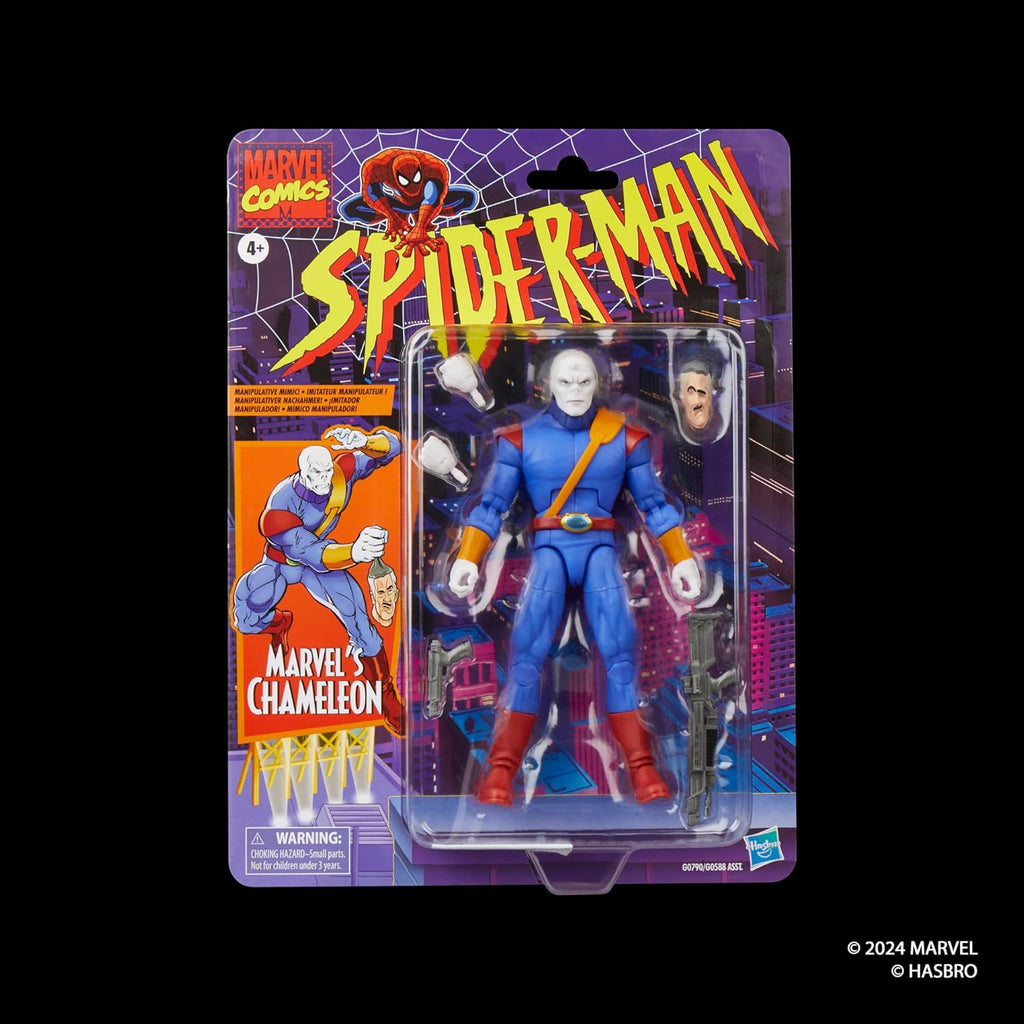 Series Marvel's Chameleon, Retro Comics Collectible 6-Inch Scale Action Figure