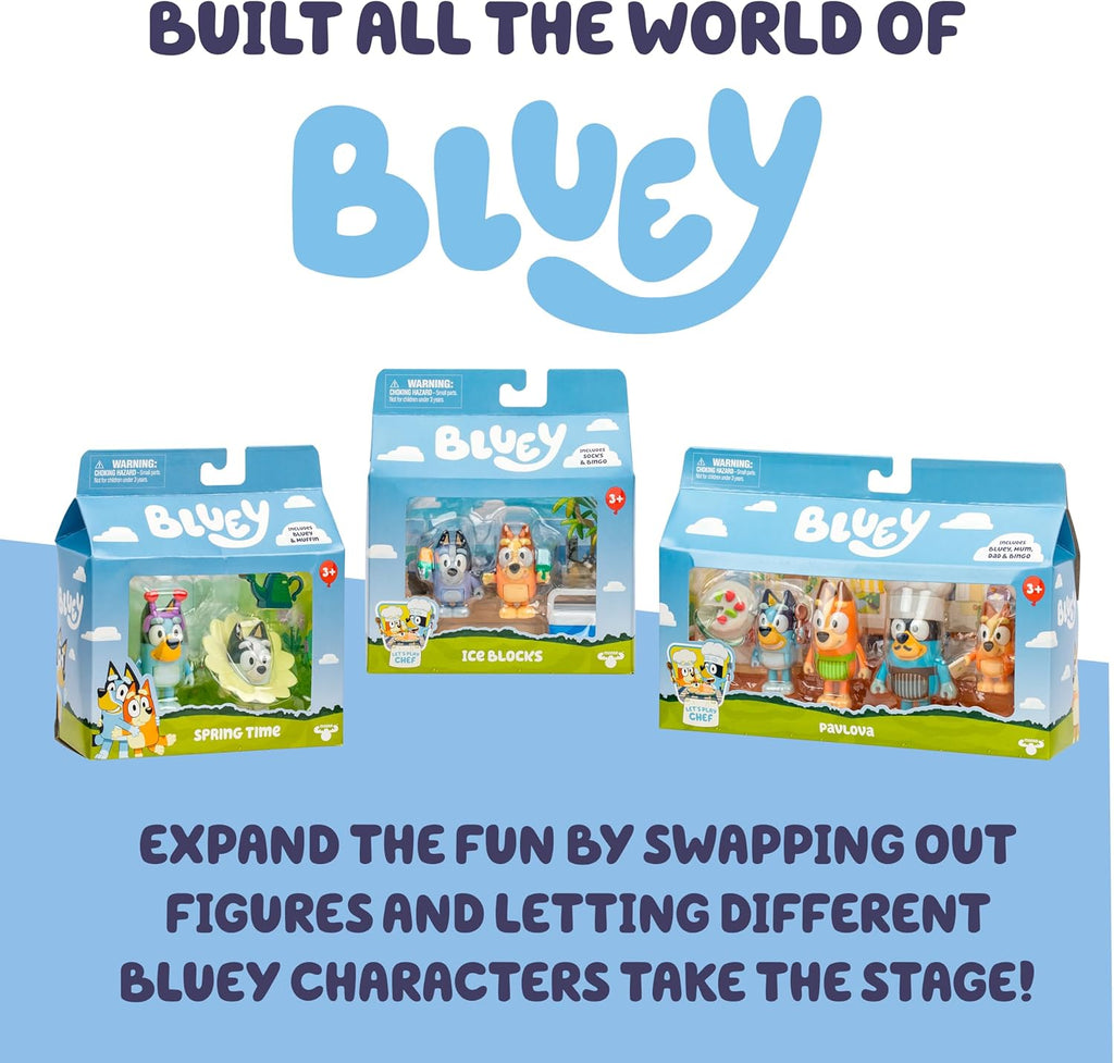 Figure 2-Pack Cricket. 2 Episode-Themed Figures with Moving Arms & Helmet and Bat Accessories, 2.5-3" (6-7.6 cm) Poseable Toys for Kids. Recreate Moments from The Episode Cricket.
