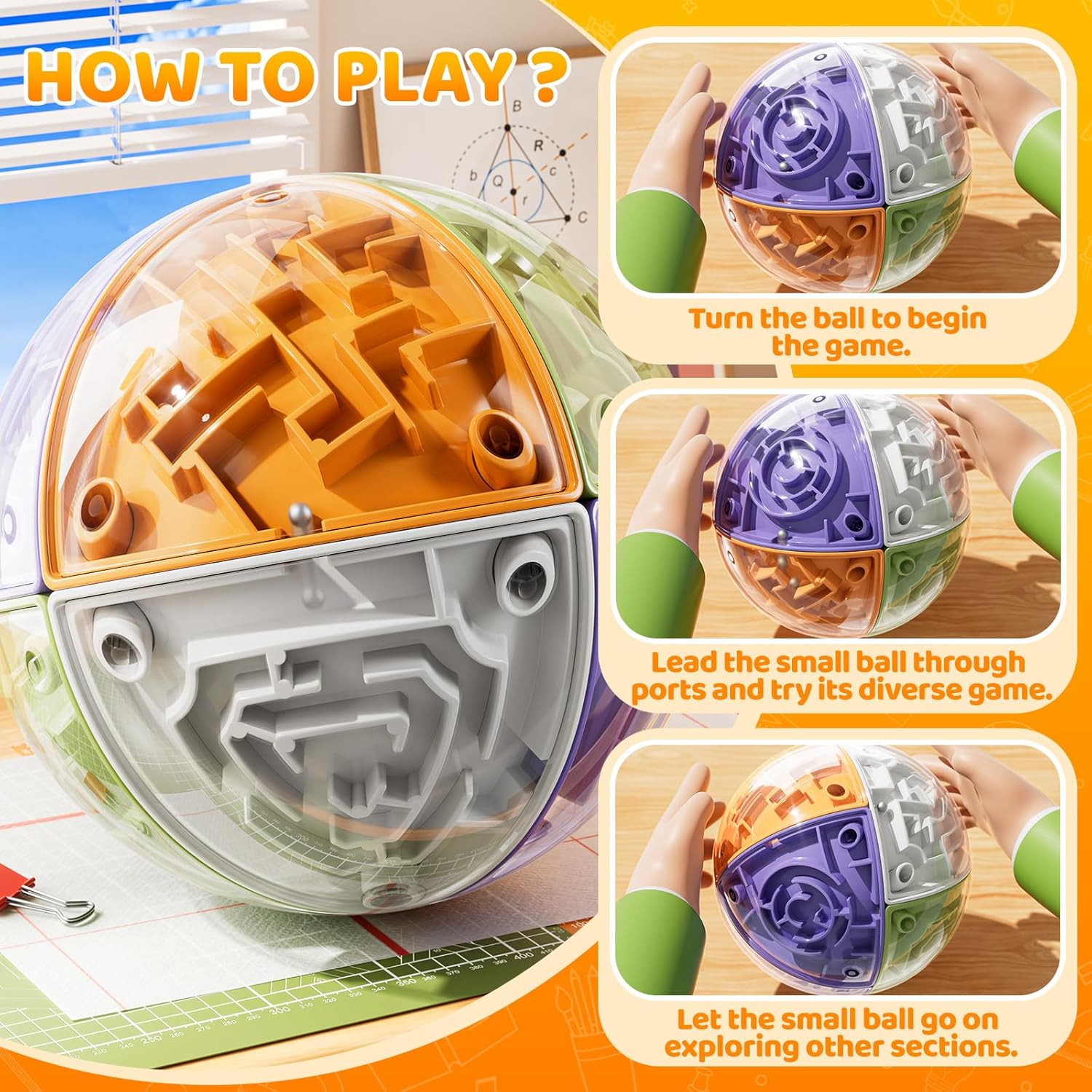 3D Cube Puzzle for Kids 5-8 8-12, Color Matched Game, Education Sensory Toys Birthday Gift for Kids Adults 5 6 7 8 9+ Years Old Boys