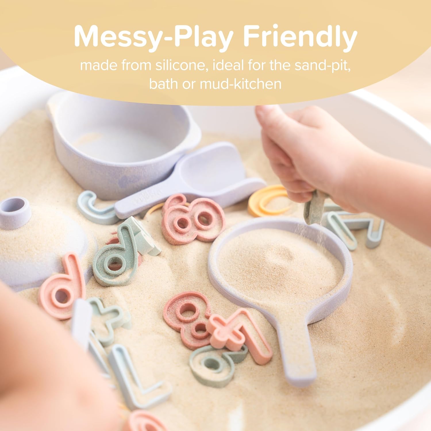 Kids Sensory Numbers Set - Number Toys Maths Resources Tuff Tray Accessories Early Years Resources