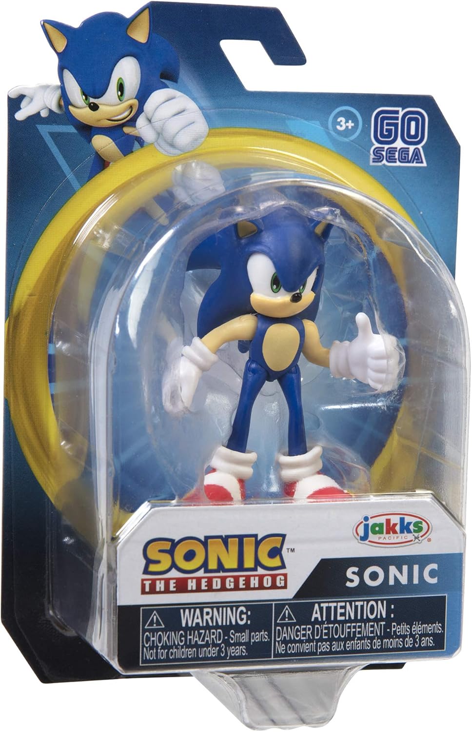 The Hedgehog Action Figure 2.5 Inch Sonic Collectible Toy, 3 years