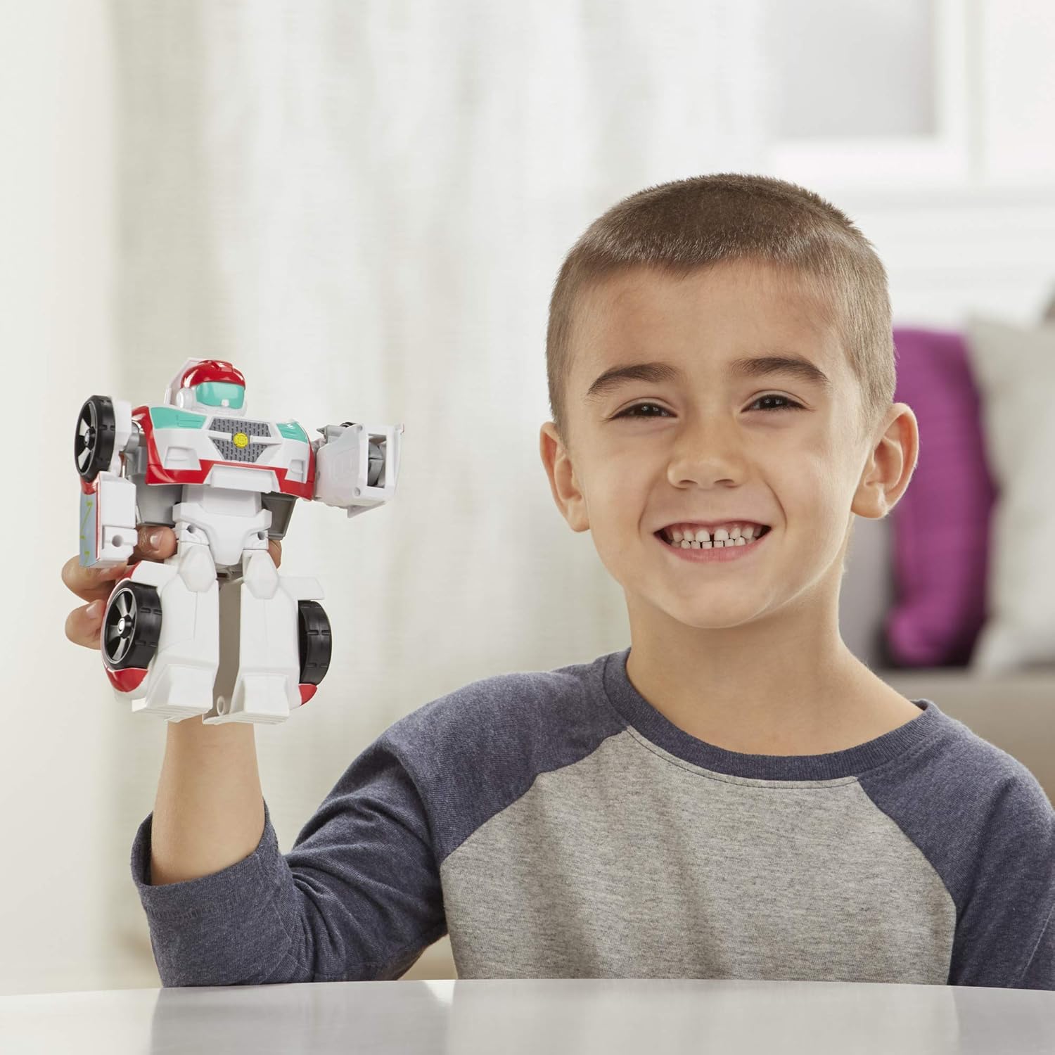 Playskool Heroes Rescue Bots Academy Medix The Doc-Bot Converting Toy Robot, 6-Inch Collectible Action Figure Toy for Kids Ages 3 and Up (Amazon Exclusive)