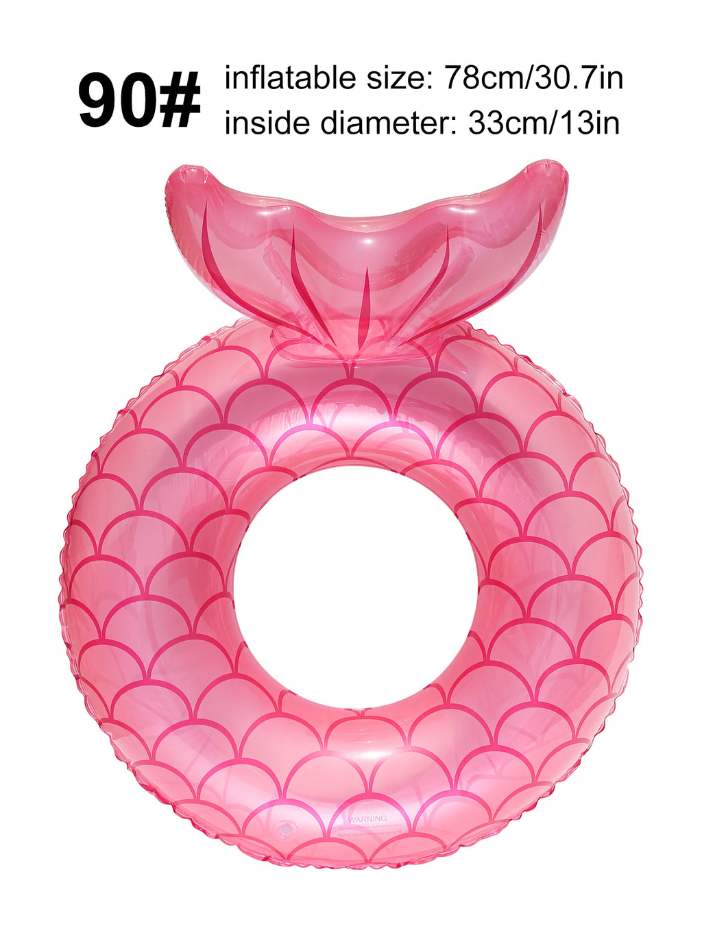 Inflatable Swimming Ring, Cute Pool Float Tube Decorations Swim Tubes Outdoor Pool Beach Water Floats Party Supplies Floaties