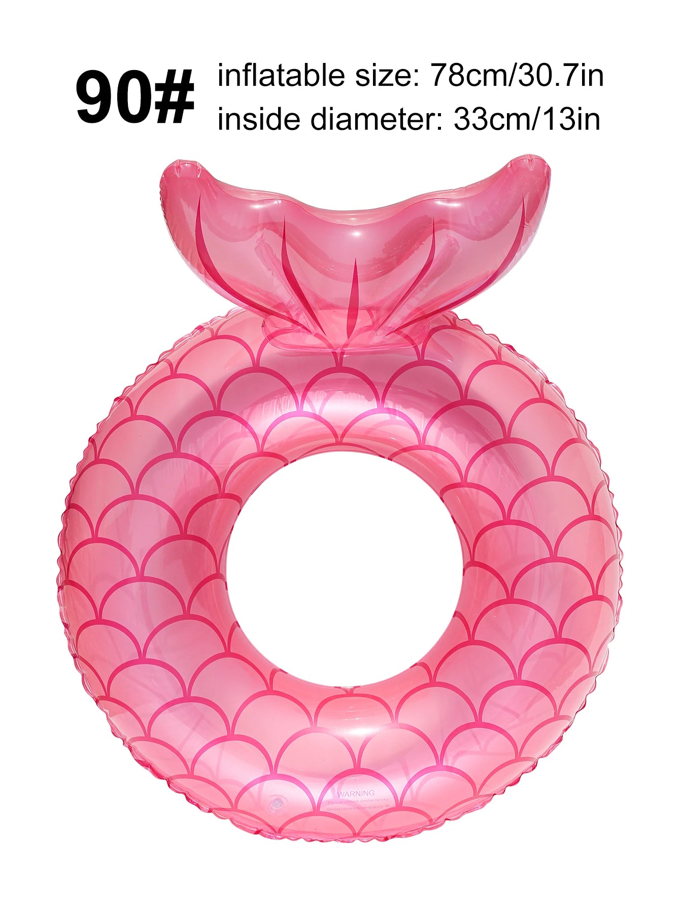 Inflatable Swimming Ring, Cute Pool Float Tube Decorations Swim Tubes Outdoor Pool Beach Water Floats Party Supplies Floaties