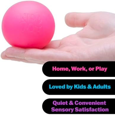 NeeDoh Original - Sensory Fidget Toy - Assorted Colors - Ages 3 to Adult , 1 Count ( Pack of 1)