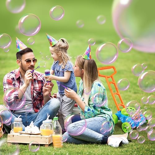 Bubble Lawn Mower Toddler Toys, Bubble Machine Outdoor Garden Toys | Toddler Outdoor Toys for 1 2 Year Old Boy Birthday Gift, Summer Push Gardening Toys for Preschool Baby Boys Age 1 2 3 +