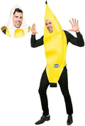 Appealing Banana Costume Adult Deluxe Set for Halloween Dress Up Party and Roleplay Cosplay
