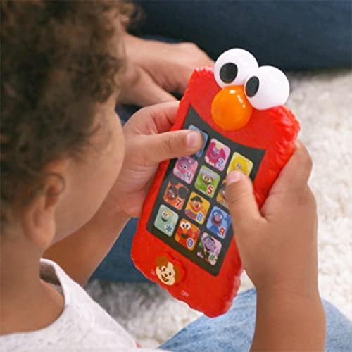 Learn with Elmo Pretend Play Phone, Learning and Education, Kids Toys for Ages 2 Up by Just Play