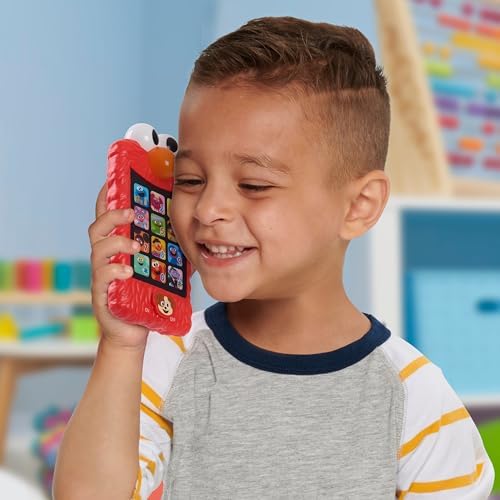 Learn with Elmo Pretend Play Phone, Learning and Education, Kids Toys for Ages 2 Up by Just Play