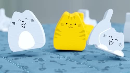 BOOP | Adorable 2 Player Cat and Kitten Strategy Game with 32 Wooden Pieces | Fast Tactical Puzzle Gameplay for Families Couples Kids and Adults | Ages 10 Plus