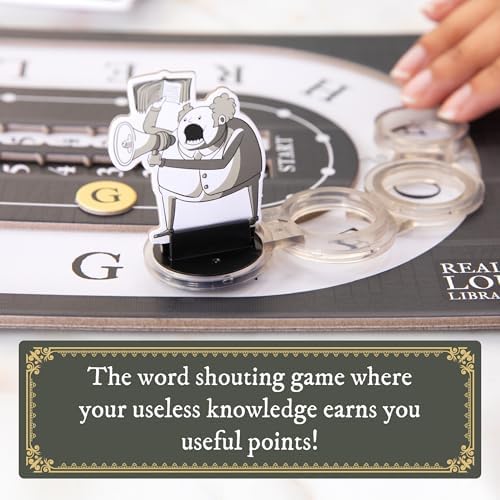 Really Loud Librarians 2+ Players - Ages 8+ - 20 Minutes to Play - Fast Paced Word Shouting Board Game - Party Game, Family Game Night, Kid and Adult Card Game