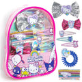 Hello Kitty and Friends Hair Accessories Mini Gift Bag Set, Includes Hair Bows, Hair Clips, Hair Ties for Girls Kids, for Birthdays, Parties, Sleepovers & Makeovers by Townley Girl