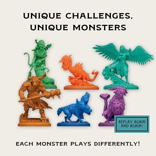 Horrified Games - Greek Monsters - Strategy Board Game - Boost Critical Thinking & Teamwork - Cooperative Gameplay - Unique Monster Challenges - 1 to 5 Players - Adults & Kids 10+