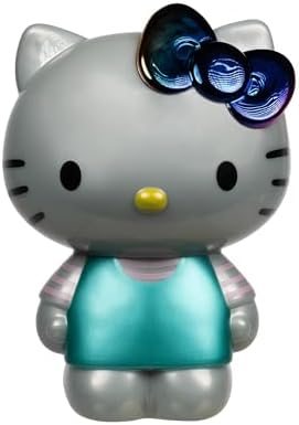 Hello Kitty and Friends 50th Anniversary Nesting Figures - Five Figures 6” to 2” Each with a Unique Finish - 5 Decades of Friendship - Officially Licensed Sanrio Product from